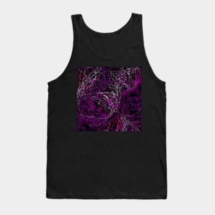 Vivid purple abstract Tank Top